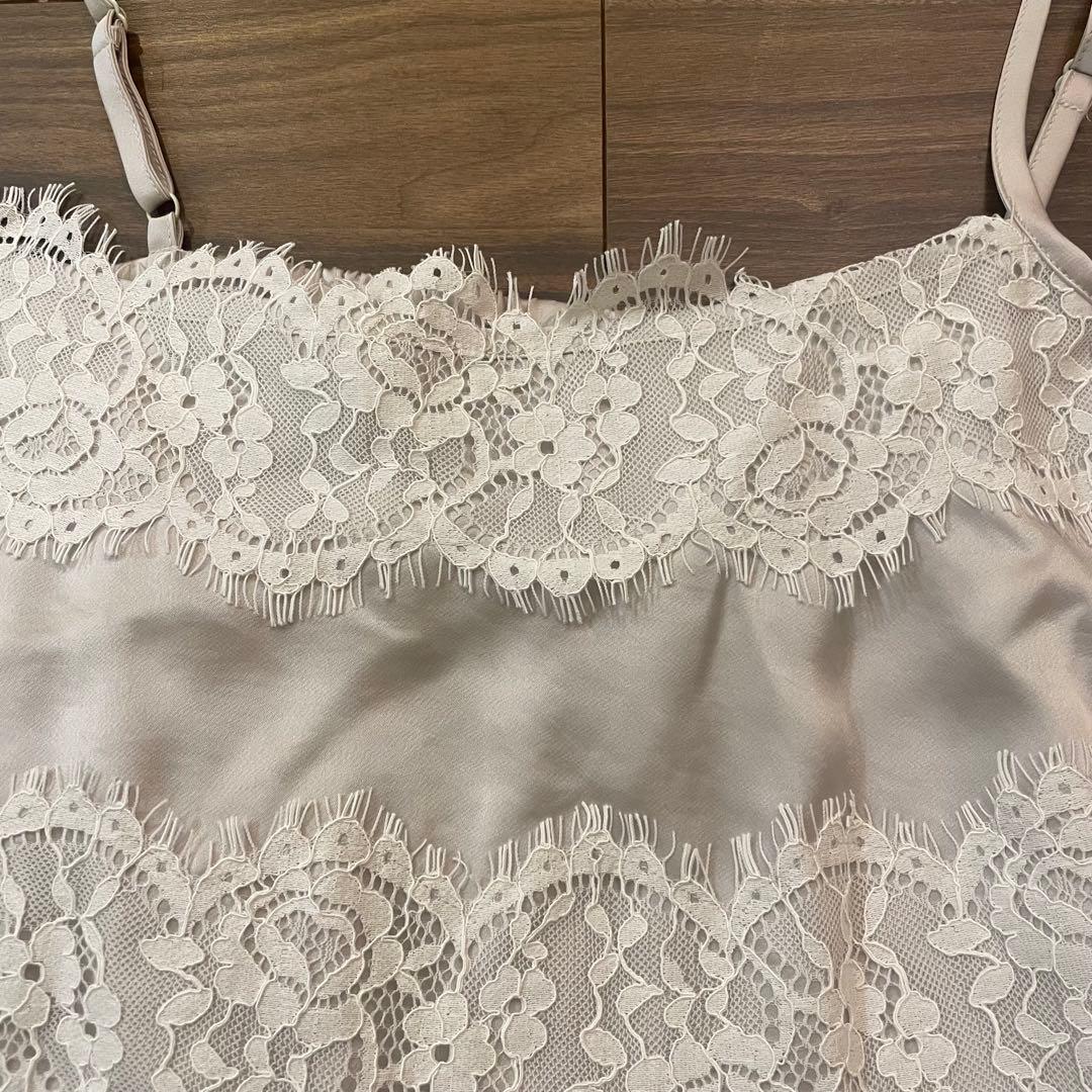 CADUNE レースキャミブラウス