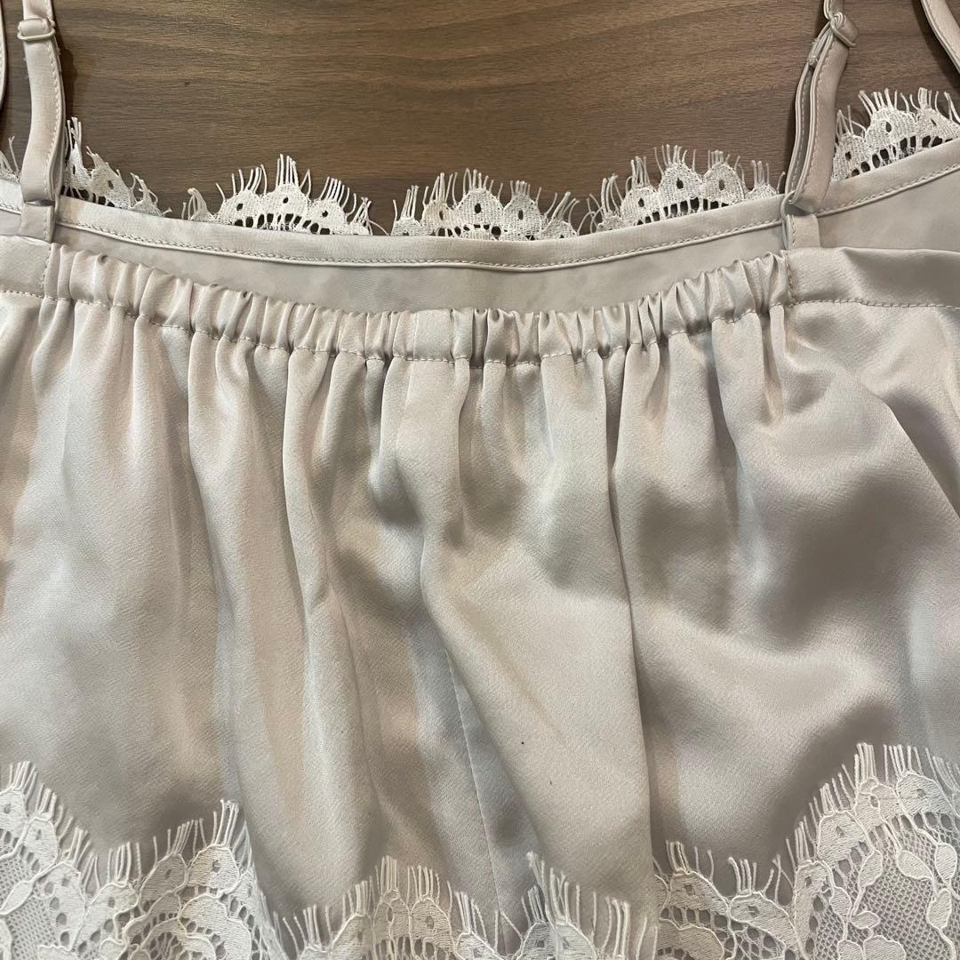 CADUNE レースキャミブラウス