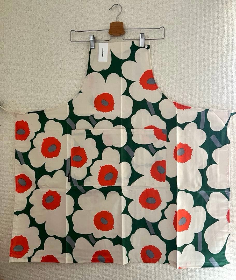 ★新品未使用★マリメッコ　marimekko 60周年　エプロン
