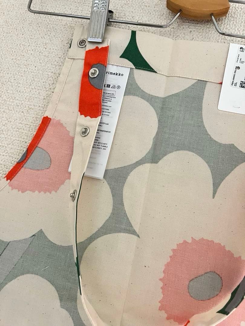 ★新品未使用★マリメッコ　marimekko 60周年　エプロン