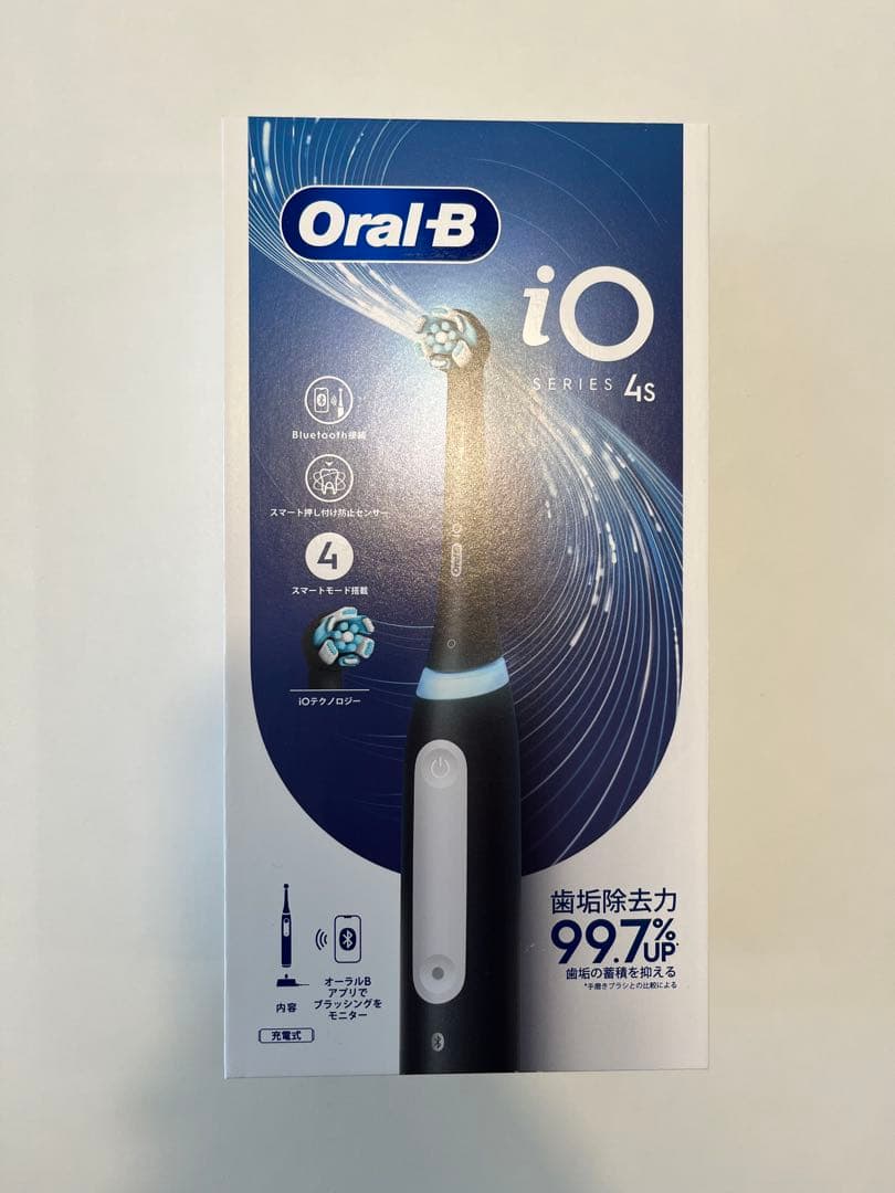 ブラウン 電動歯ブラシ オーラルB iO4S iOG41B60BKマットブラック