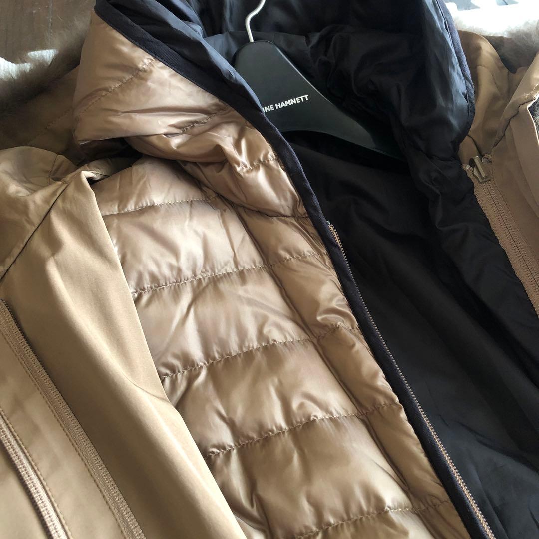 23区 ベージュ コート ➕ダウンジャケット