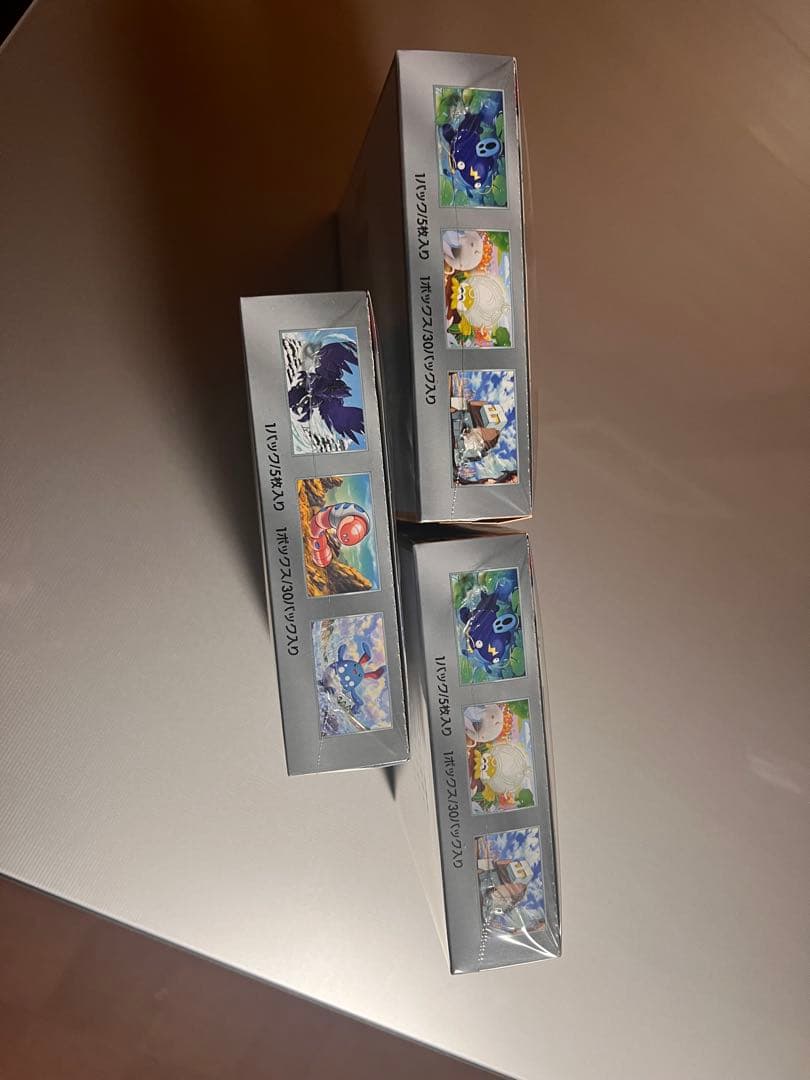 クレイバースト BOX 2個、スノーハザードBOX1個、共にシュリンク付き計3個