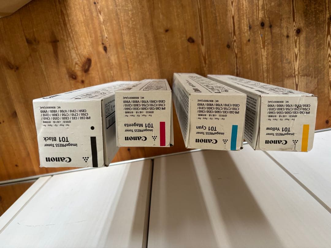 Canon imagePRESS Toner T01 4色セット