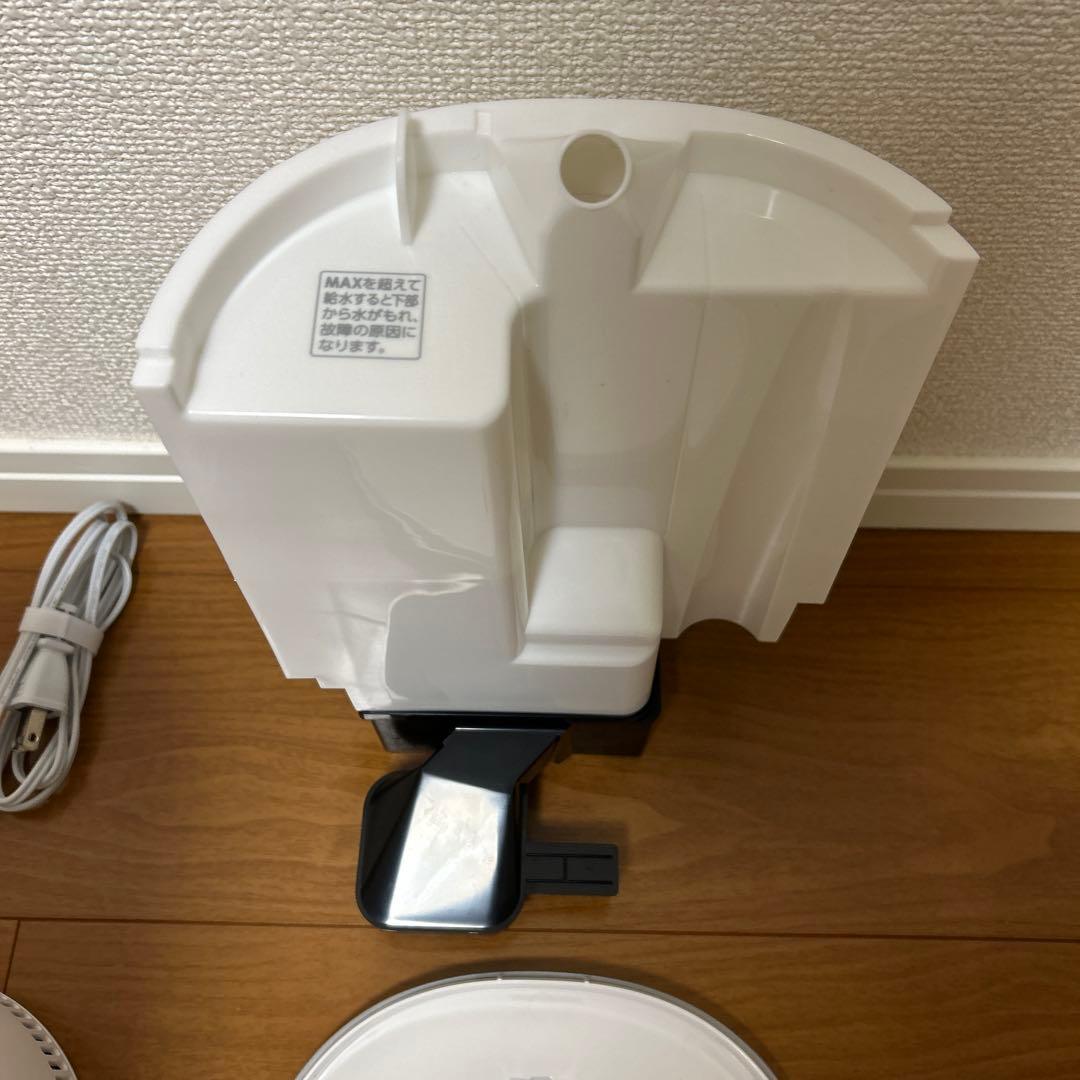 アイリスオーヤマ 加湿器 ハイブリッド式 AHM-HU55A-W ホワイト