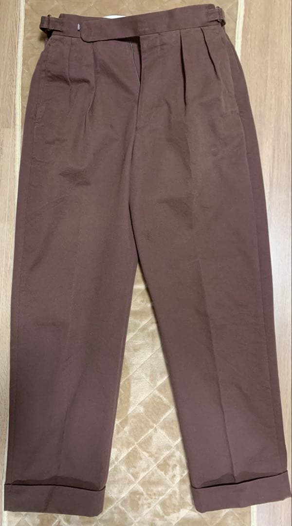 BRITISH MADE オフィサーパンツ/ポーツマス(コットンドリル)