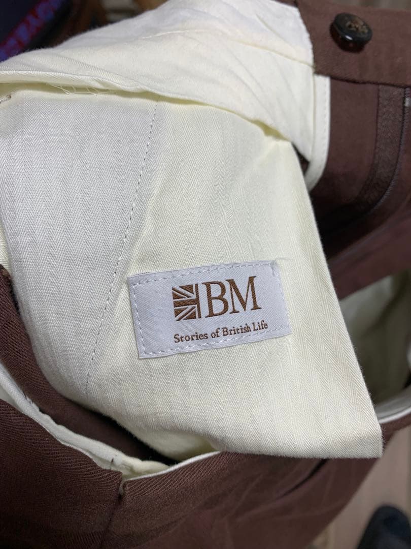 BRITISH MADE オフィサーパンツ/ポーツマス(コットンドリル)