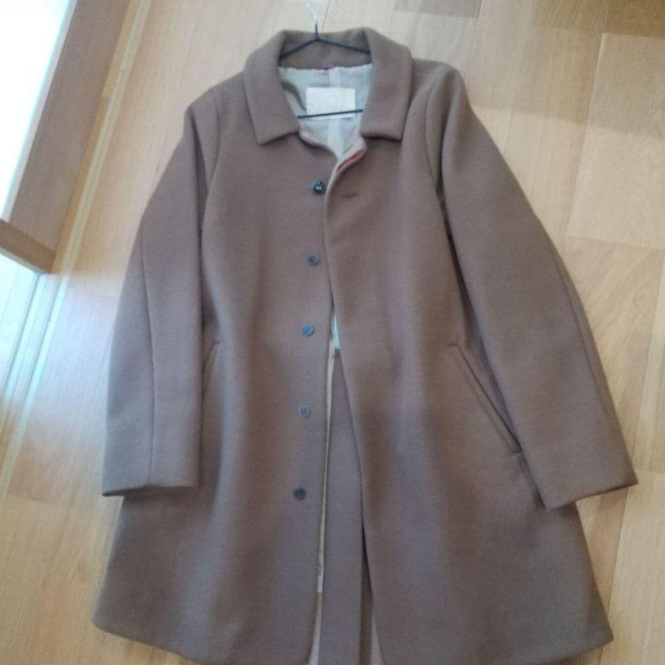 ほうきの様　美品　パラスパレス　ブラウン コート