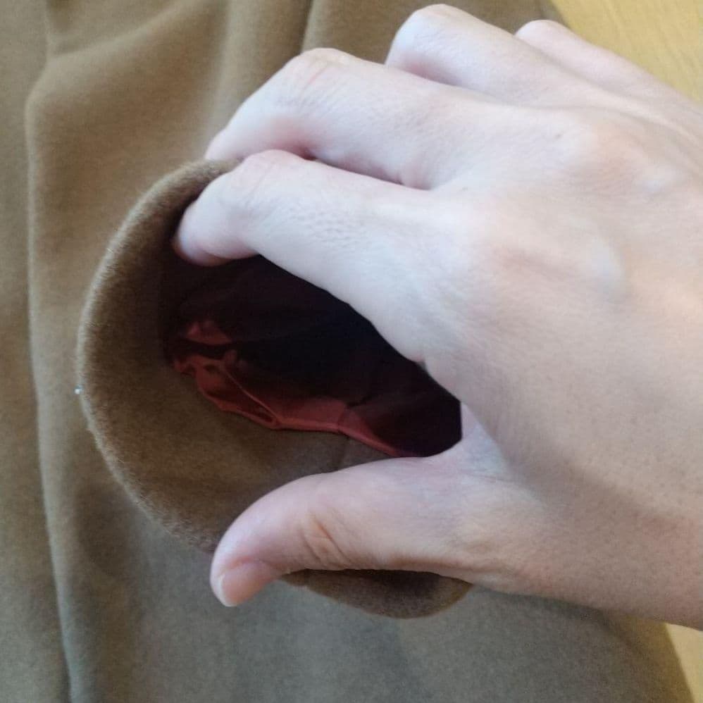 ほうきの様　美品　パラスパレス　ブラウン コート