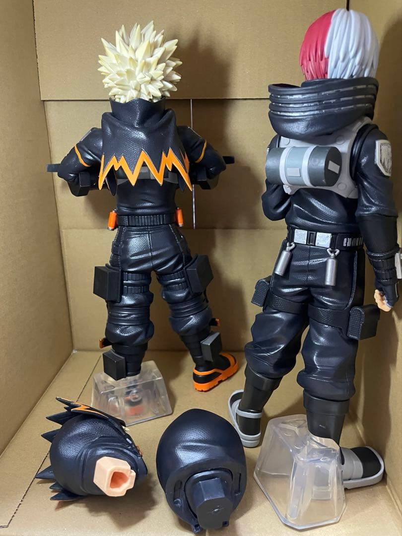 ヒロアカ 一番くじ ワールドヒーローズミッション フィギュア 爆豪 轟 セット