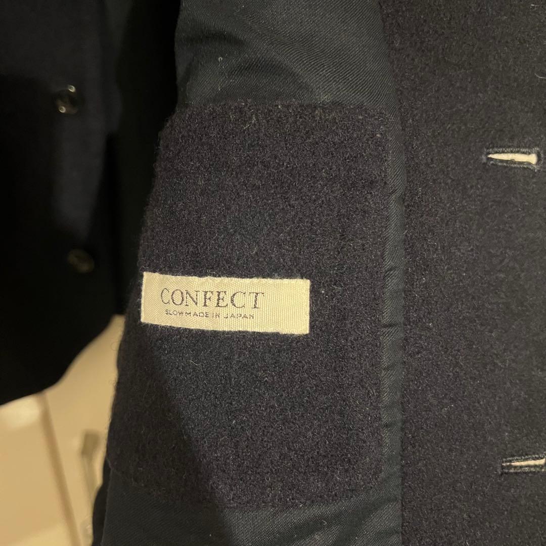 confect コンフェクト ウールモッサー クルーネックベスト ウール ベスト
