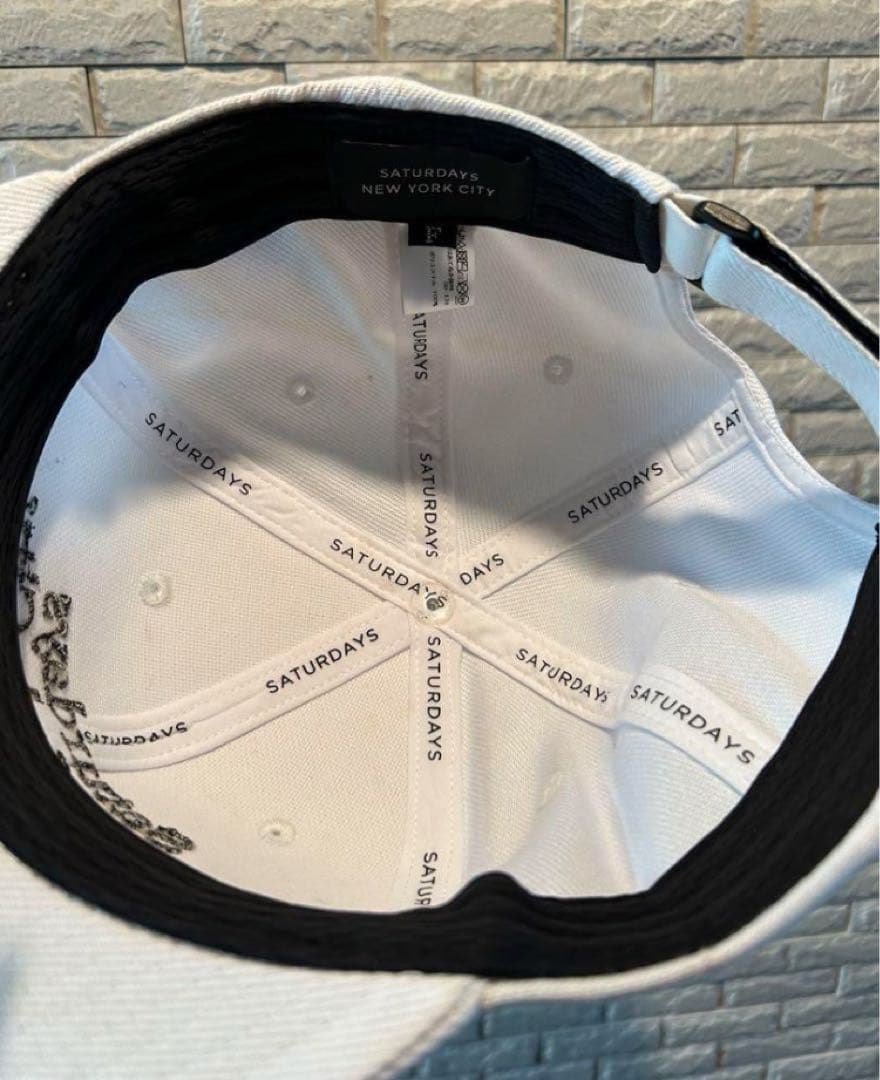 Saturdays NYC フラット　キャップ