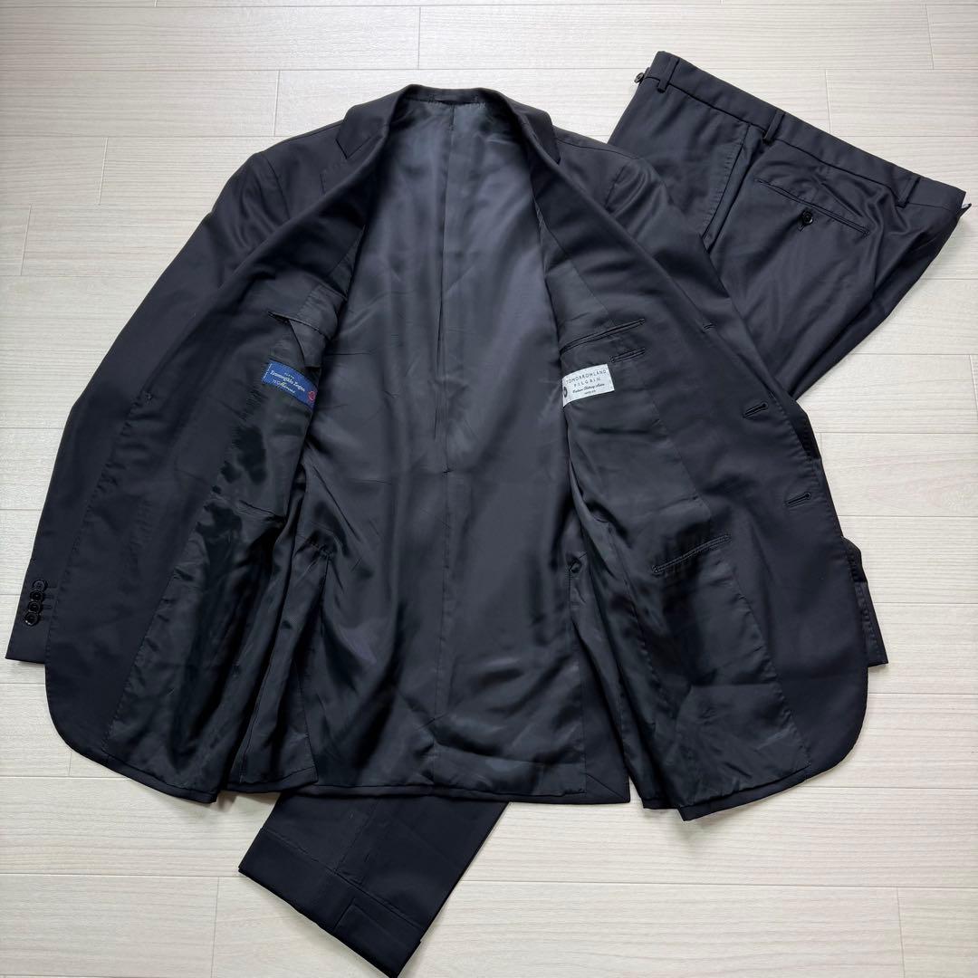 トゥモローランド ピルグリム ゼニア 大きい XL セットアップ 冠婚葬祭 黒