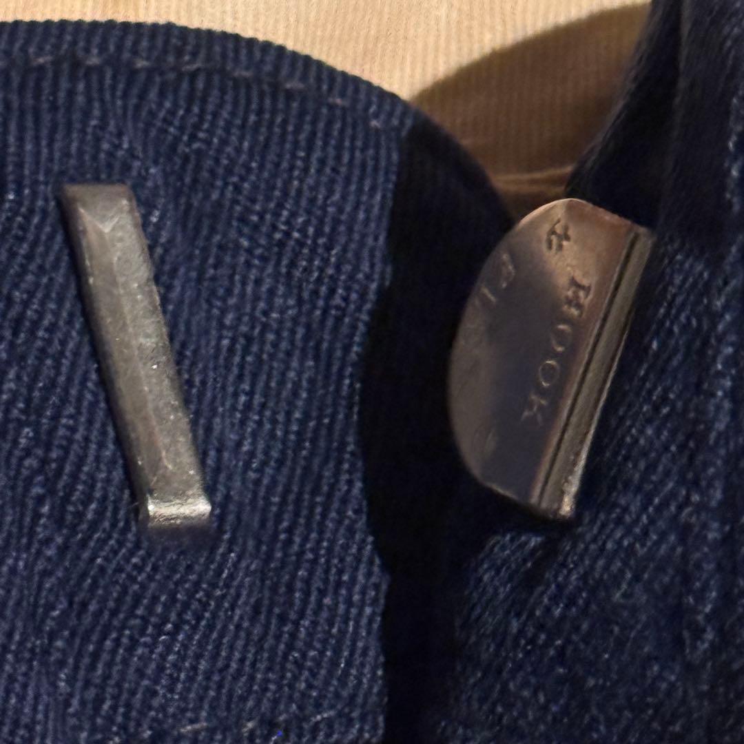 50s 60s レーヨンギャバジンスラックス　紺