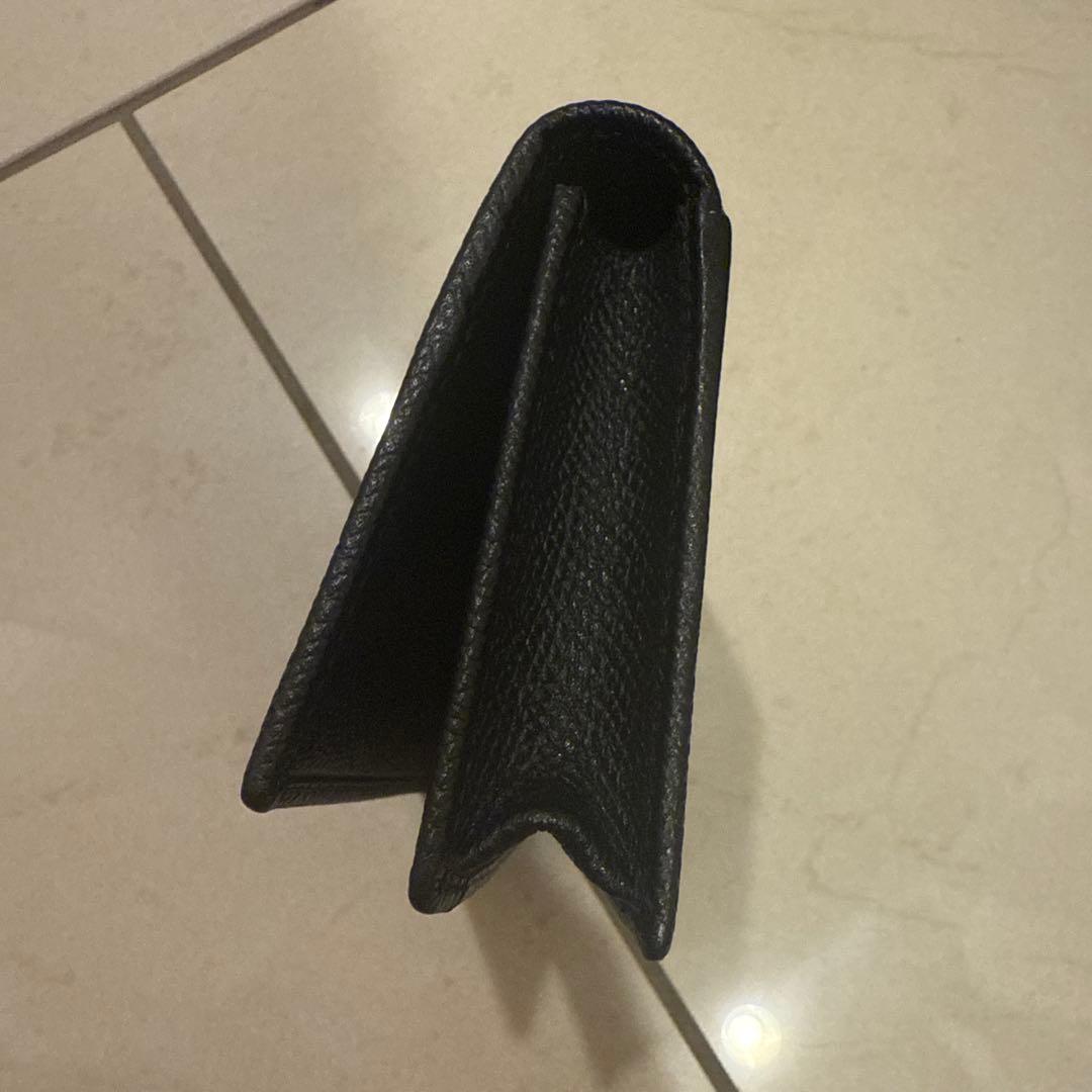 【未使用】ブルガリ カードケース ビーゼロワン グレインカーフレザー ブラック