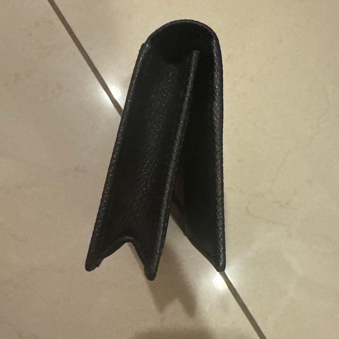 【未使用】ブルガリ カードケース ビーゼロワン グレインカーフレザー ブラック