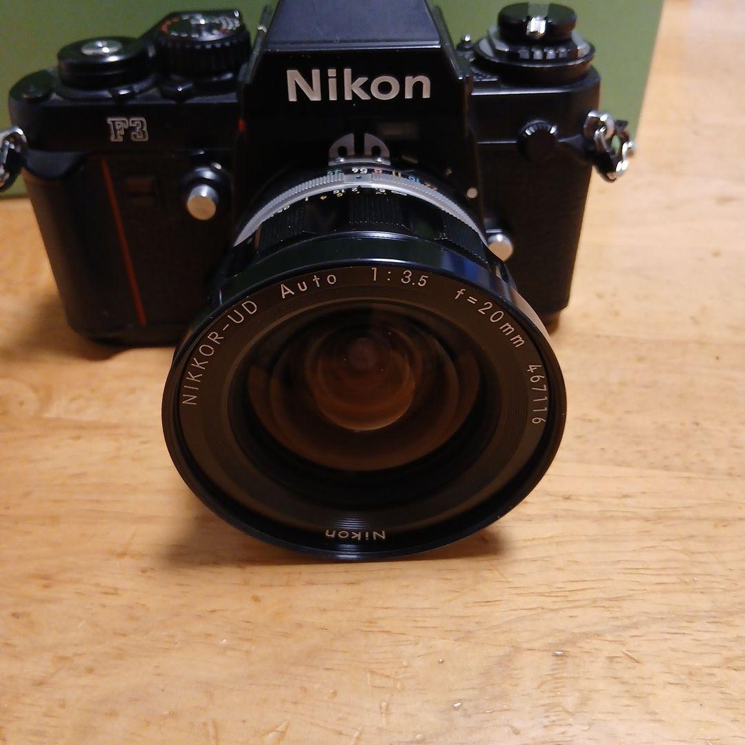 Nikon F3 一眼レフカメラ NIKKOR-UD 20mmレンズ付き