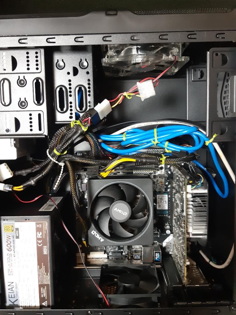 hikari　自作PC　RYZEN7 2700・16GB・128GB・OS