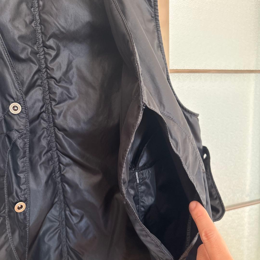 POST O'ALLS ロイヤル トラベラーナイロンタフタ中綿ベスト