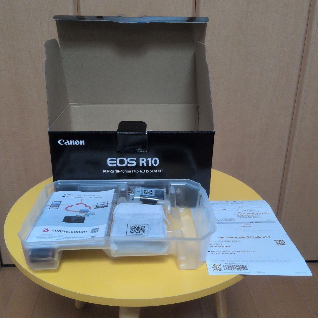 新品未使用 EOS R10 RF-S 18-45mm IS STM KIT