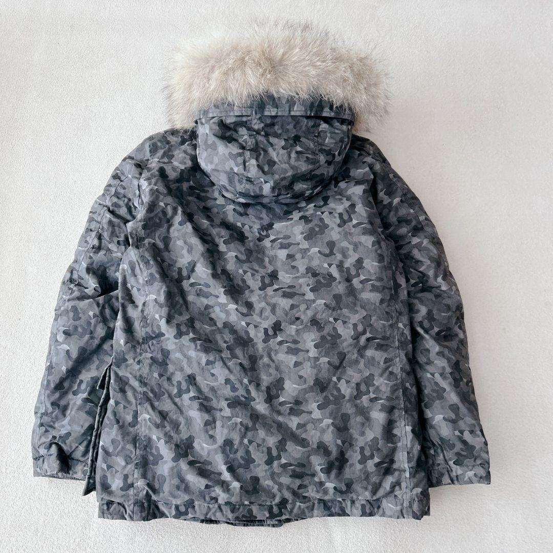 ウールリッチ アークティックパーカー ダウンジャケットカモフラ