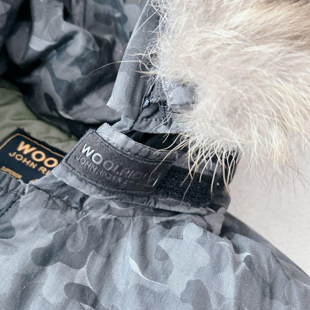 ウールリッチ アークティックパーカー ダウンジャケットカモフラ