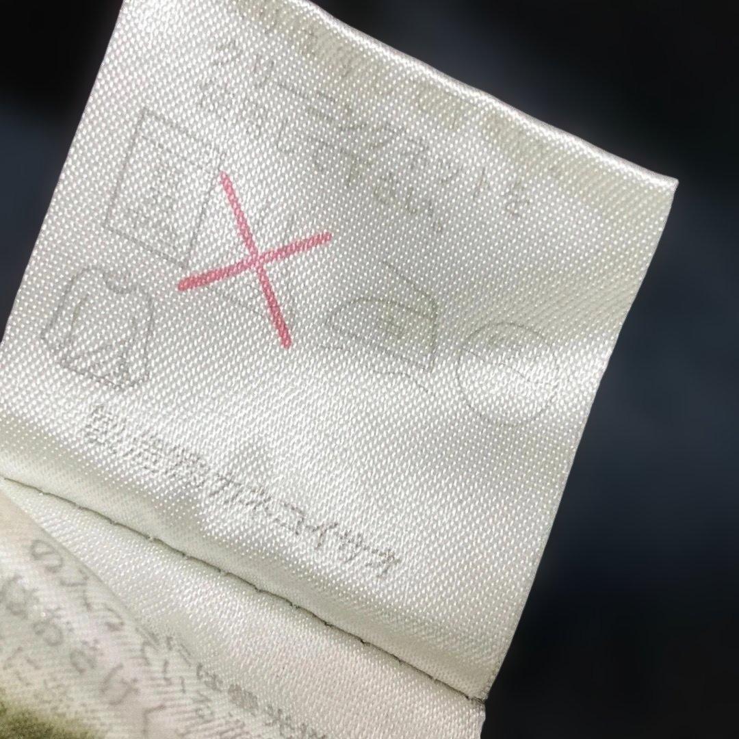 カネコイサオ　ブルゾン　レース　リボン　黒　ピンタック