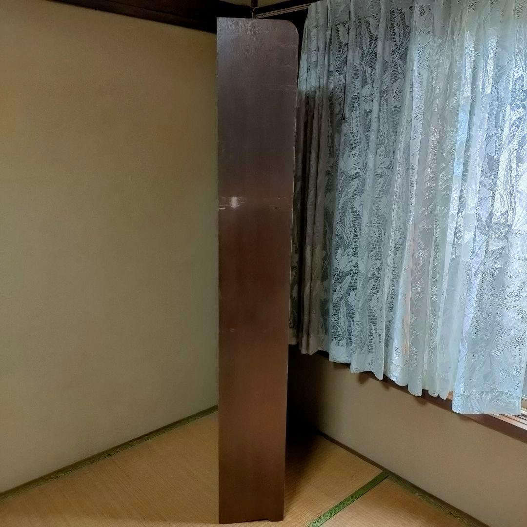 【昭和レトロ】木製 5段本棚 ブラウン