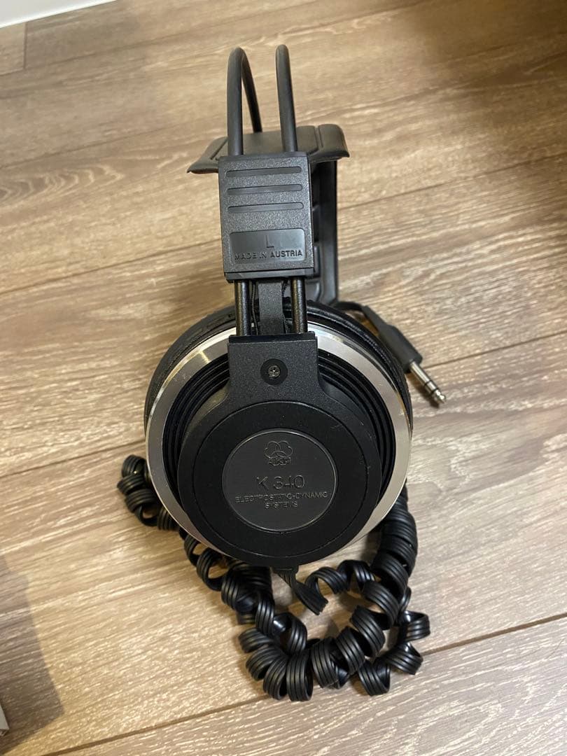 AKG K 340 有線ヘッドホン　ビンテージ　80年代