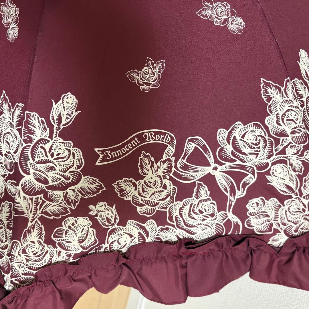 美品⭐︎ イノセントワールド　フリル日傘