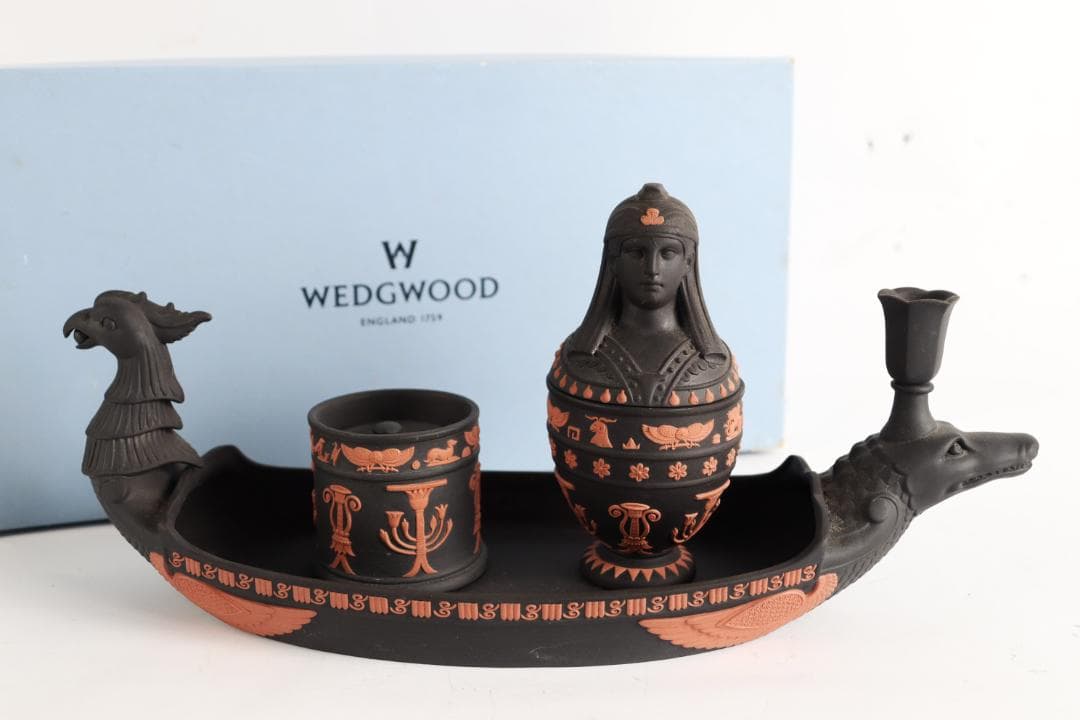 世界限定50 ウェッジウッド プレステージ エジプシャンインクウエル 貴重