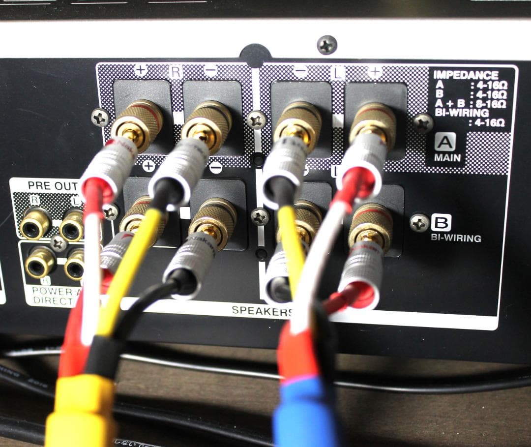 5500α ゾノトーン ZONOTONE 1m2本　4出力4入力用です。