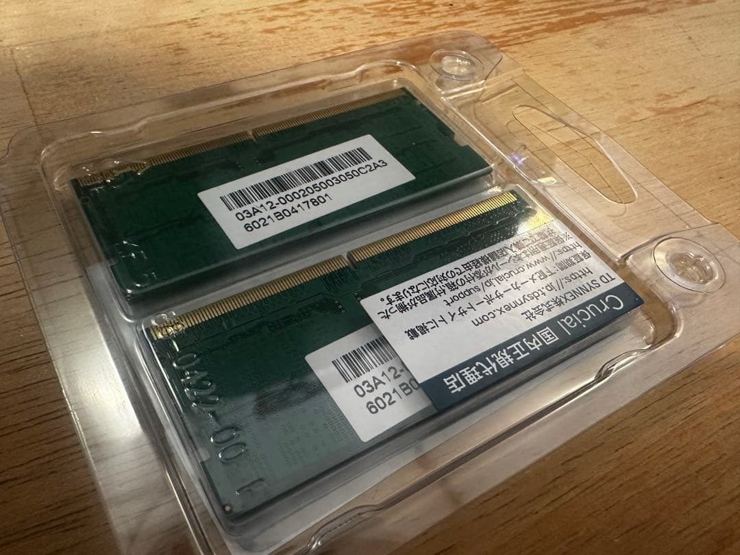 SK hynix DDR5 SODIMM 16GB x 2枚 PC5-4800B