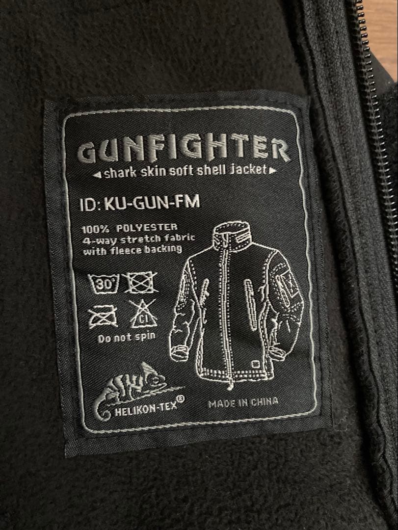 ヘリコンテックス ガンファイター ソフトシェルジャケット シャークスキン M