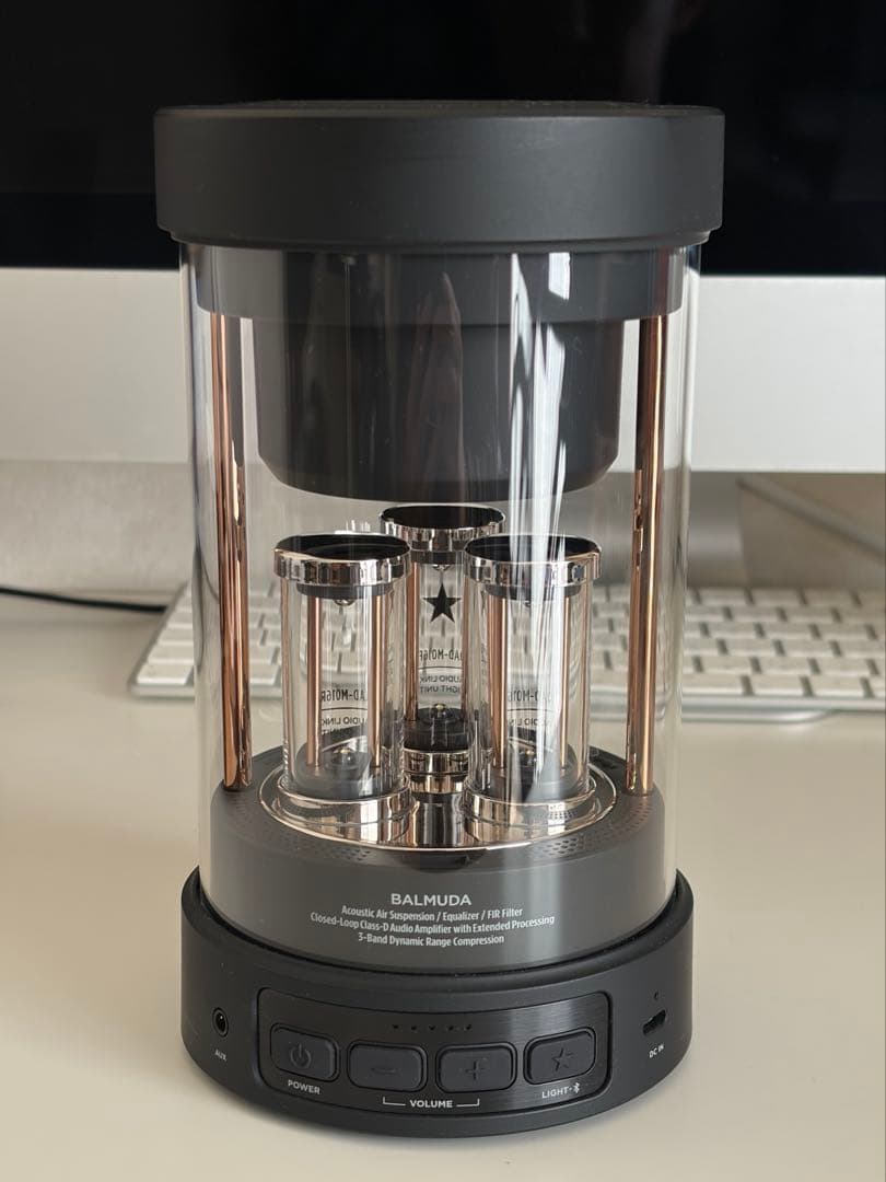 【美品】バルミューダ BALMUDA The Speaker BLACK