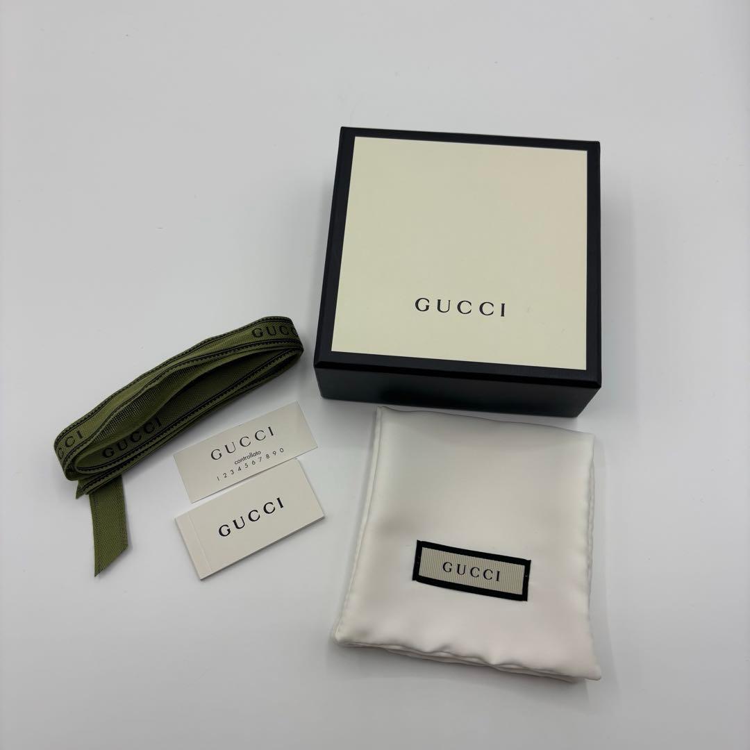 GUCCI グッチ　バングル　ブレスレット　ブラインドフォーラブ　シルバー　17