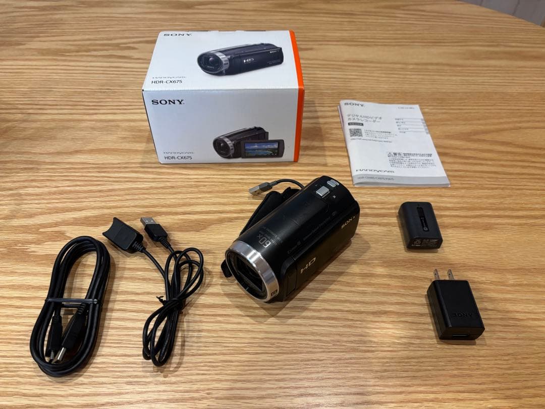 SONY HDR-CX675 ビデオカメラ