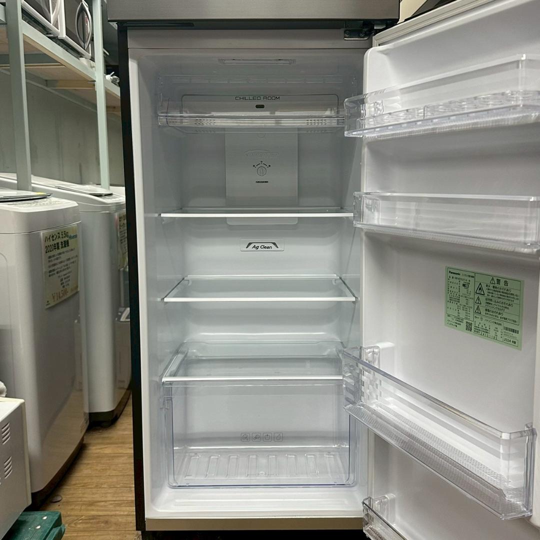 iΦ【美品】Panasonic 冷凍冷蔵庫 NR-B252T-H 2024年製