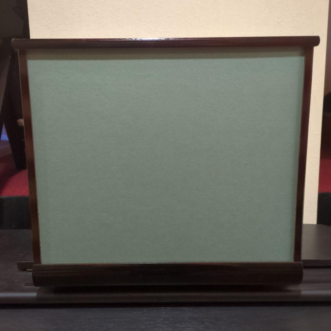 上杉謙信　兜ガラスケース入　五月人形　鎧　兜飾り