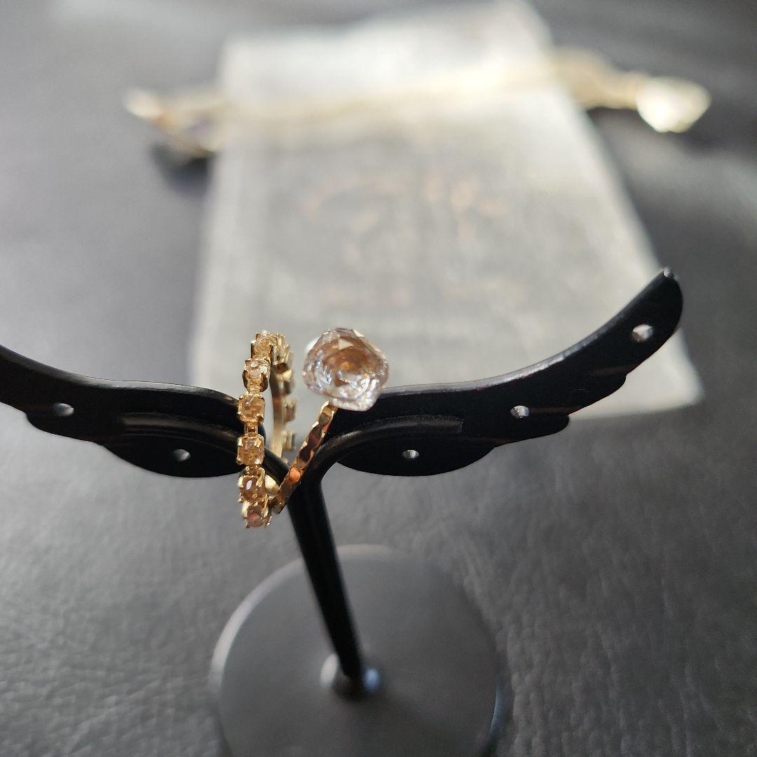 Junco Paris ＊美品イヤーカフ＊ラインストーン×ベビーパール