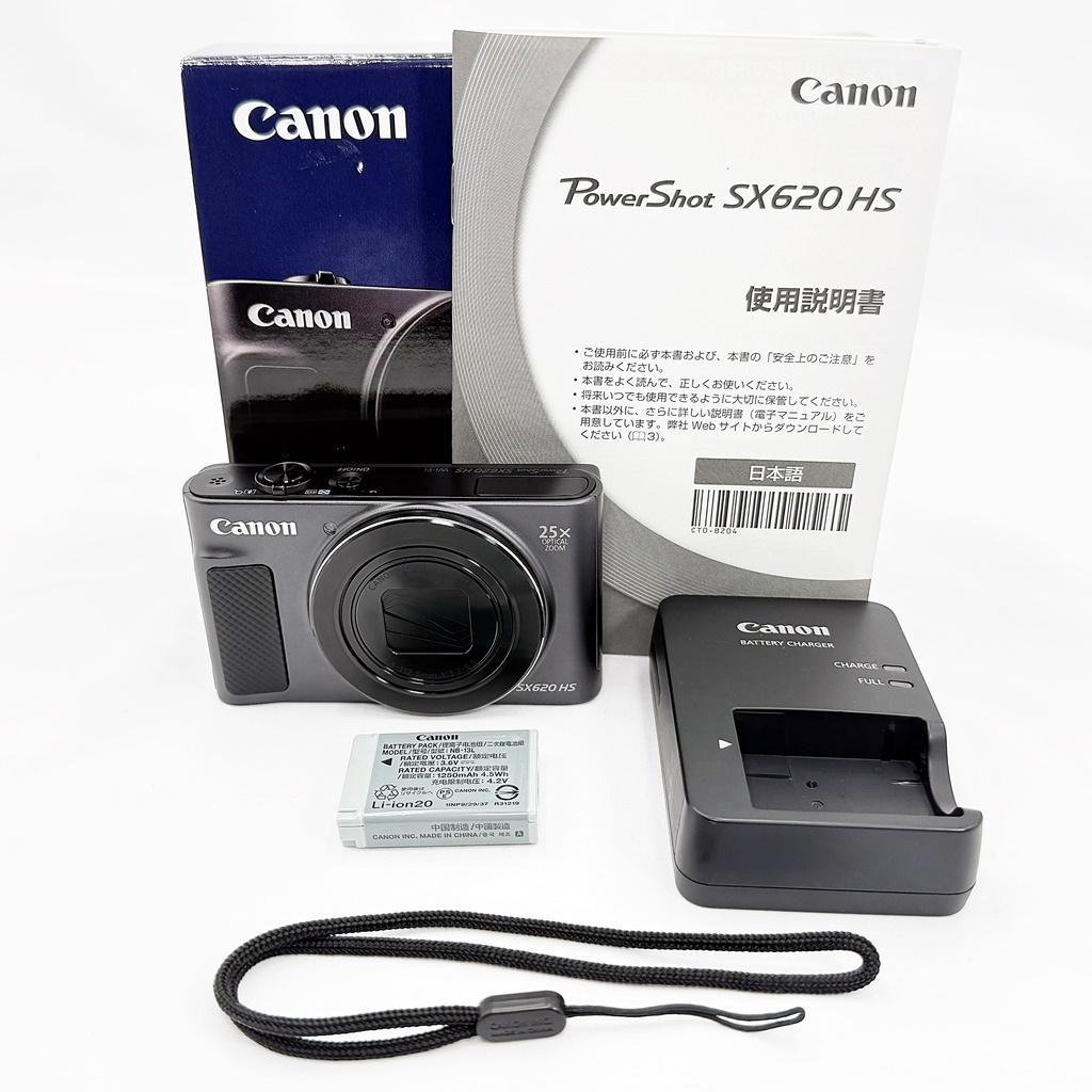 【美品】キヤノン PowerShot SX620 HS ブラック コンデジカメラ