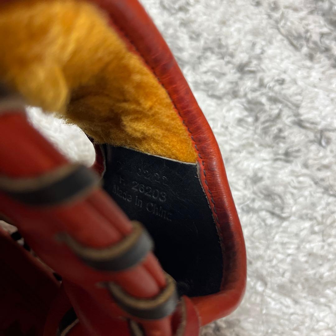 Mizuno Pro 硬式グローブ オレンジ 内野手用