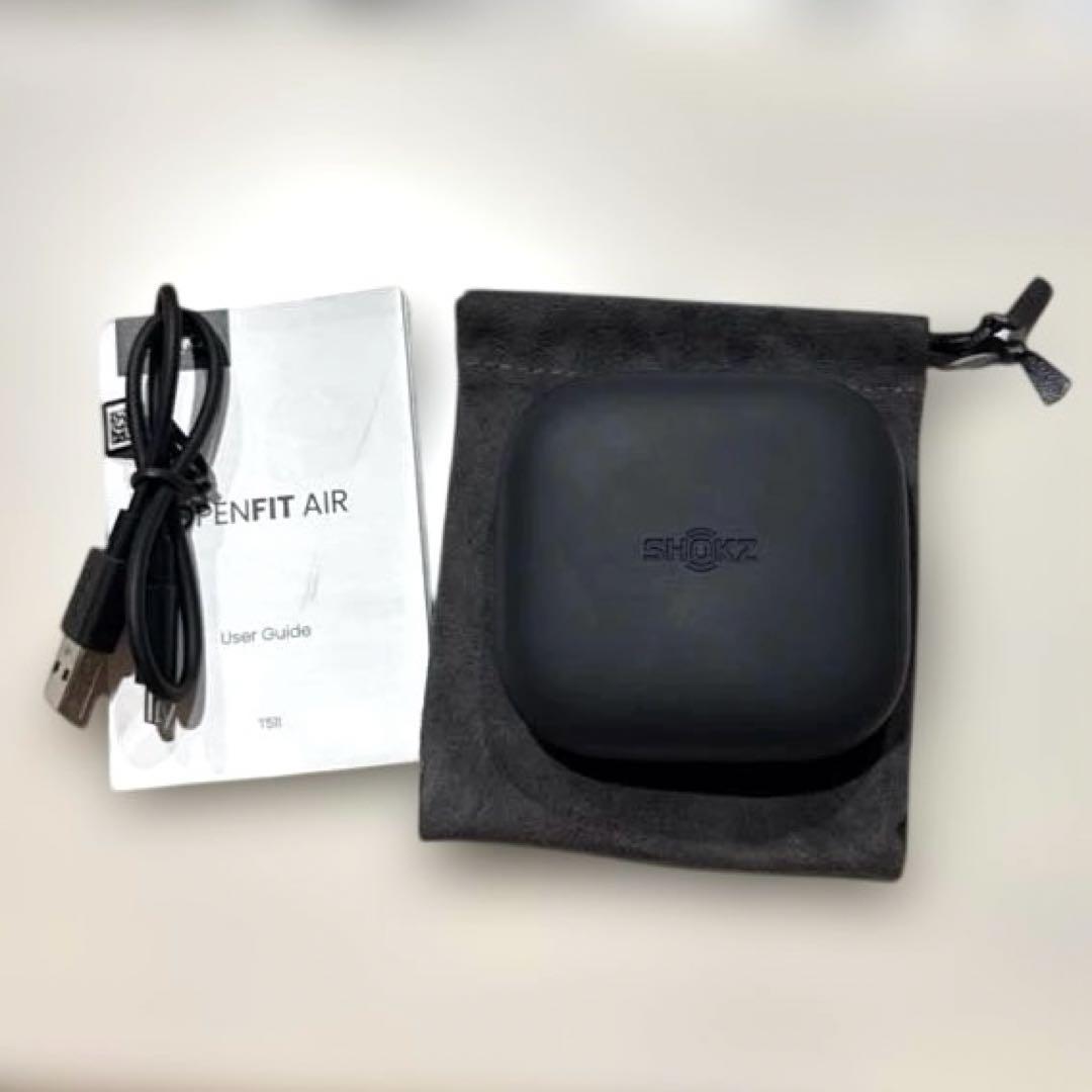 Shokz OPENFIT AIRオープンイヤー型 ワイヤレスイヤホン