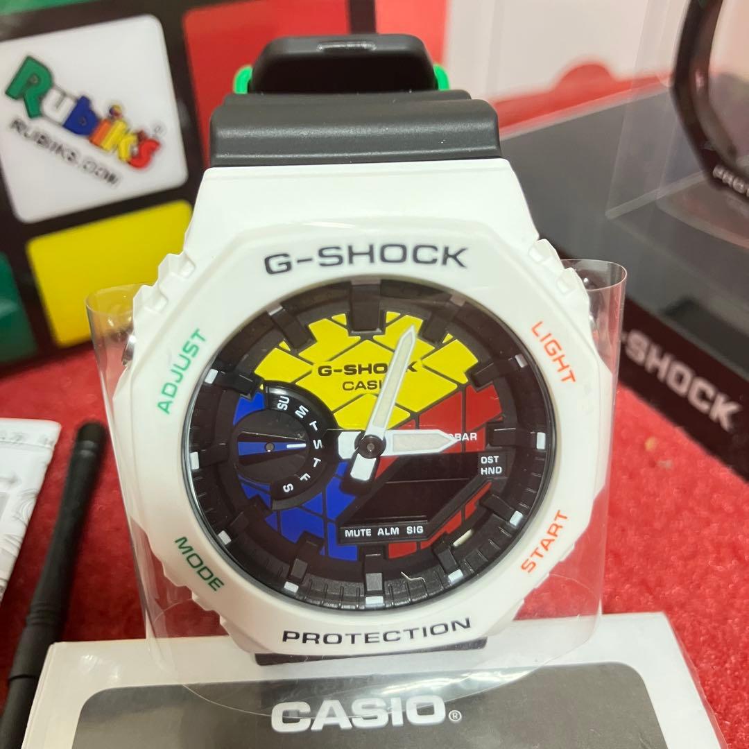 【未使用】稼働　G-SHOCK ルービックキューブ コラボ GAE-2100RC