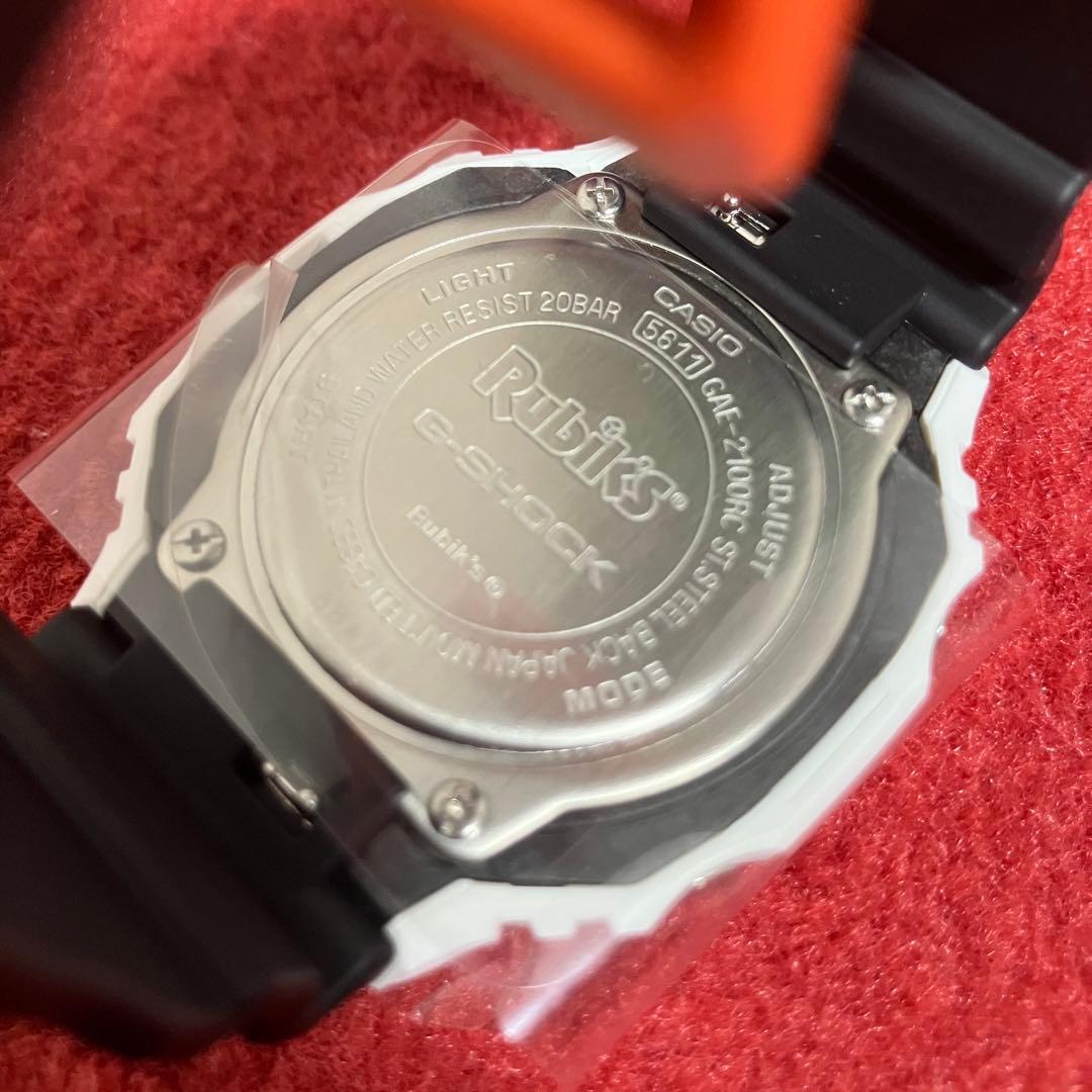 【未使用】稼働　G-SHOCK ルービックキューブ コラボ GAE-2100RC