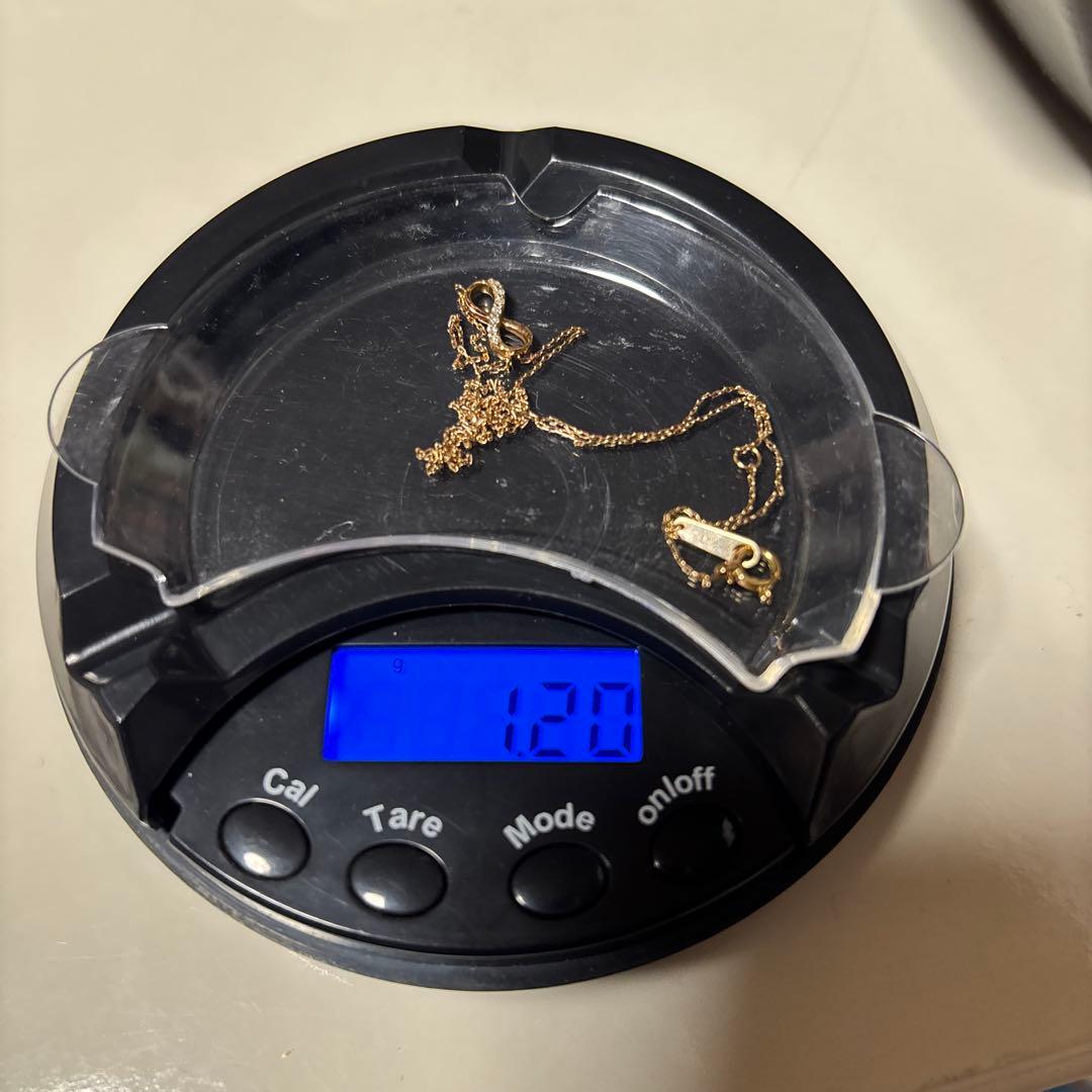 カナル４℃　Ｋ１８ インフィニティネックレス