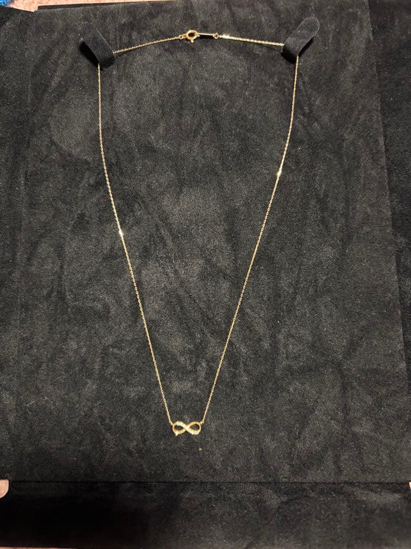 カナル４℃　Ｋ１８ インフィニティネックレス