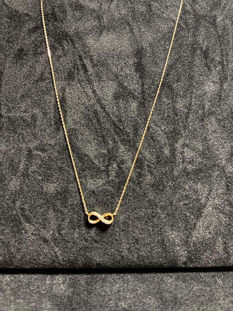 カナル４℃　Ｋ１８ インフィニティネックレス
