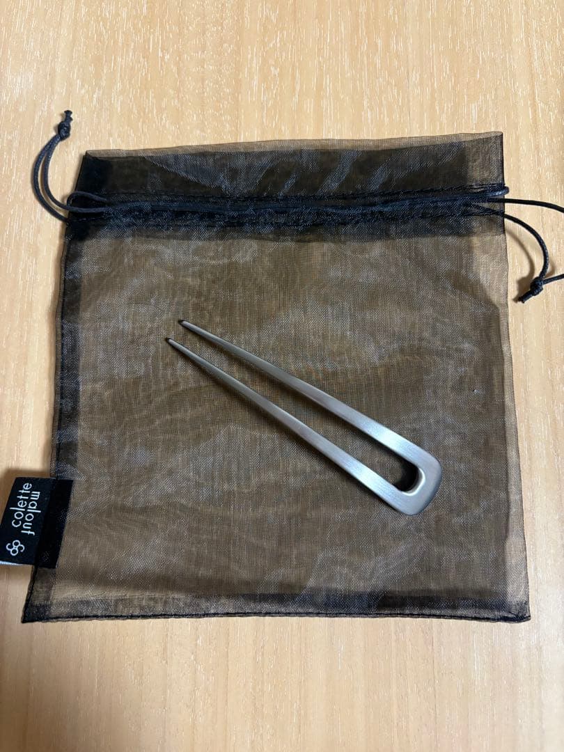 キャストメタル U字型ヘアピン シルバー