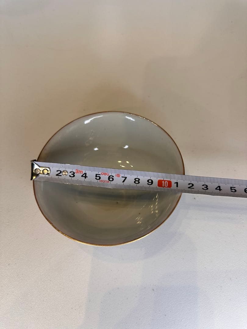 中国 大清光緒年製 花卉文 小碗 骨董品 コレクション 美品